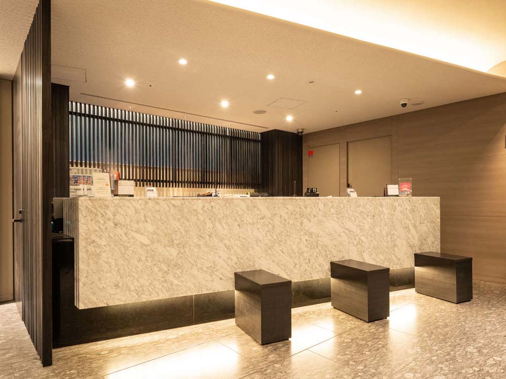 Reception Desk Countertops in Uganda. Reception desk countertops made from granite, quartz and marble slabs in Kampala Uganda. Supplied by S.S.G. Granites Ltd, a company leading in importation, processing and installation of quality stone slabs in Uganda and East Africa. ssggranites.com